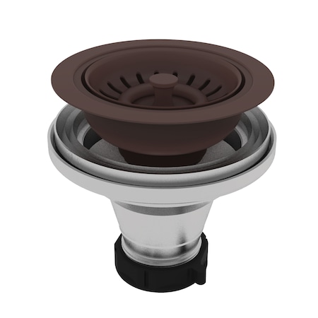 Newport Brass Large Basket Strainer Set in Oil Rubbed Bronze 122-10B